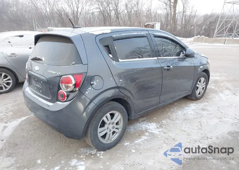 2013 Chevrolet Sonic Lt Auto z USA, uszkodzony, nr VIN 1G1JC6SG7D4208585